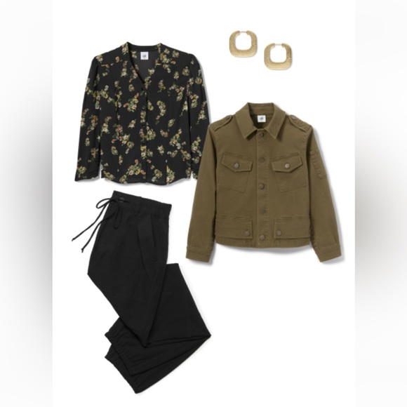 cabi NWT Ovation Top, Vintage Floral, size LARGE, Fall 23 - Picture 6 of 6